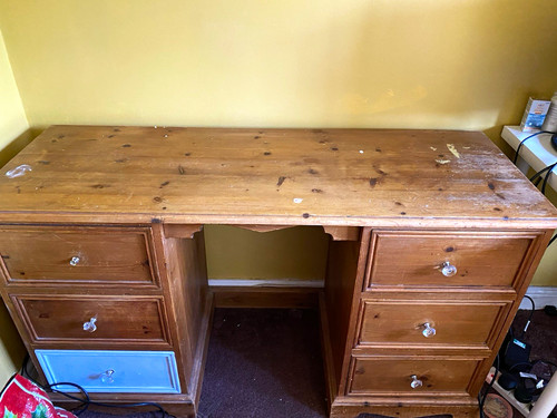 Pine dressing table - , 6
