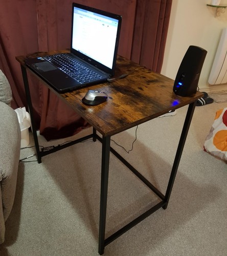 Industrial computer desk - desk, home