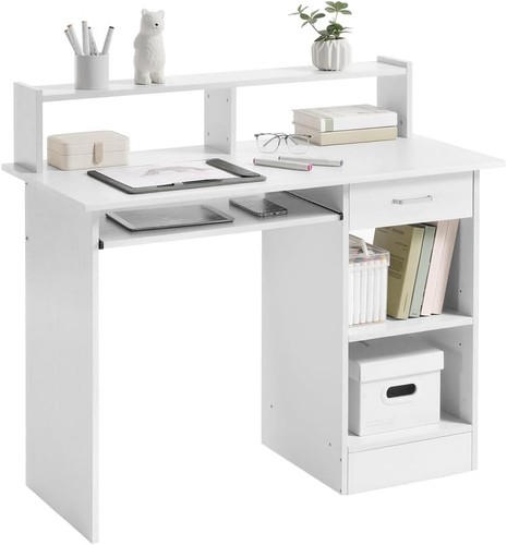 Computer desk with - computer, drawers