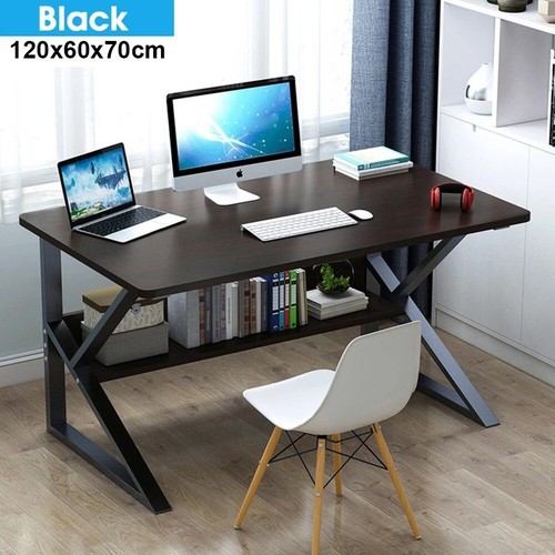Shaped computer desk with - k-shaped,