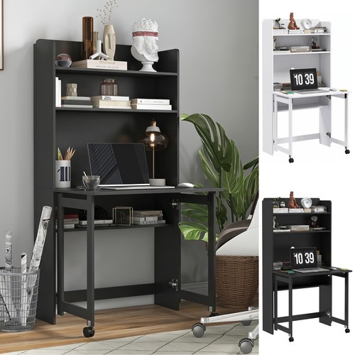 Computer desk with - with, foldable